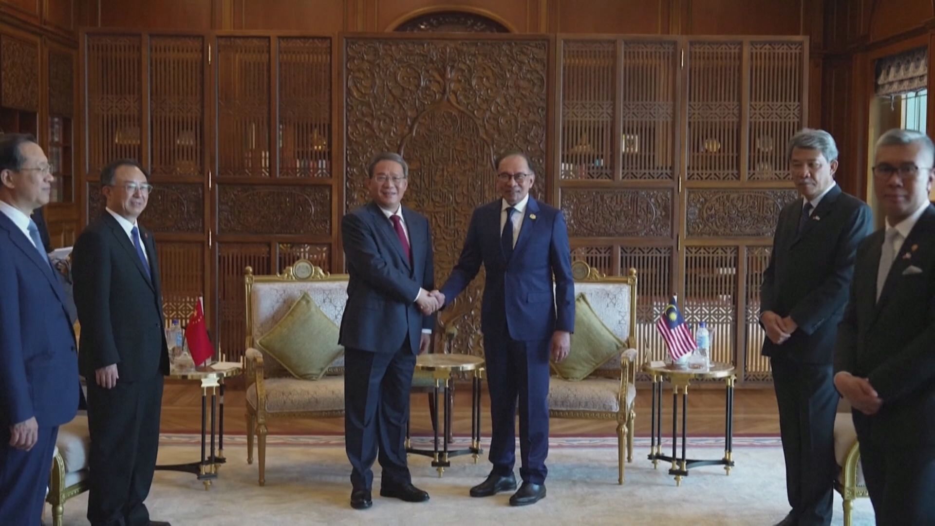 【訪馬來西亞】李強晤安華 指願深化合作及擴貿易投資