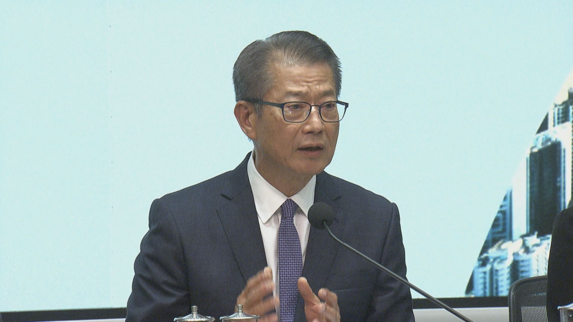 【GDP明出爐】陳茂波:消費市道已有初步回穩跡象