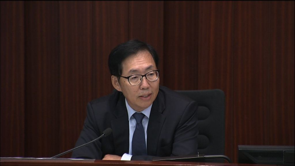 四議員被取消資格　陳健波暫停財委會會議