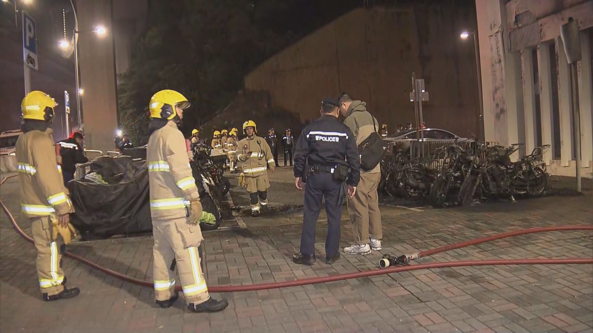 觀塘31輛電單車遭縱火燒毀