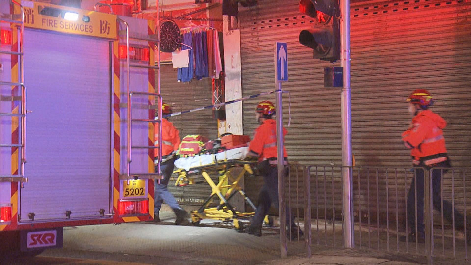 深水埗住宅疑因電線短路起火　41歲男子墮平台死亡