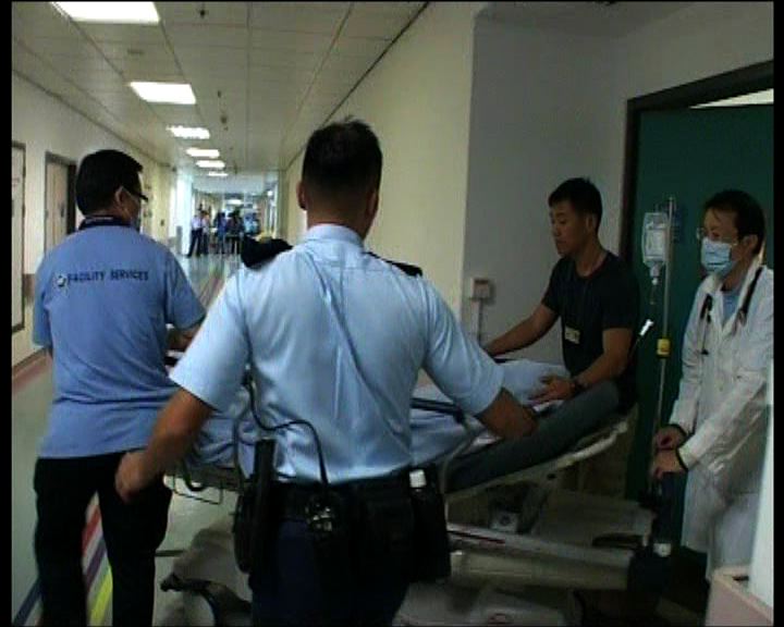 
北區醫院病人搶槍警員中槍受傷