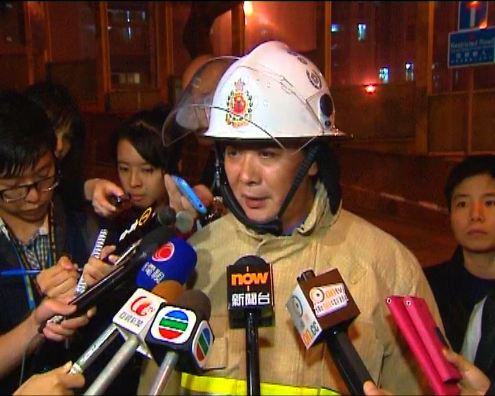 
消防：爆炸事件有可疑