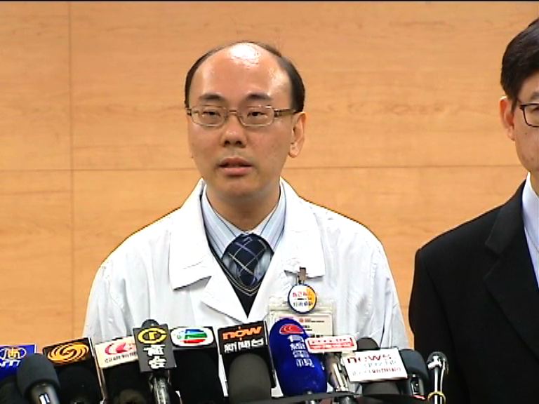 
五名醫護人員未現H7N9病徵