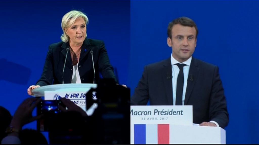 法國大選　社會黨及共和黨籲選民支持馬克龍