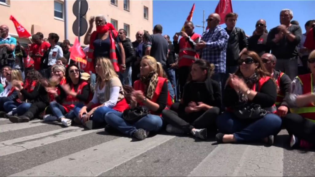 法國反勞工法改革示威持續