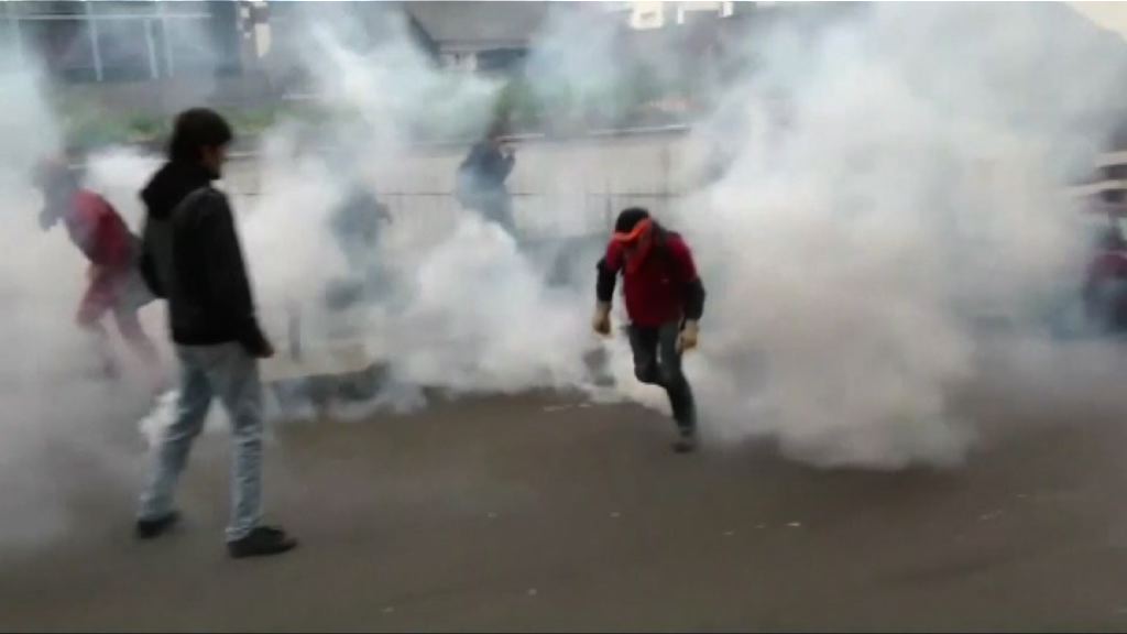 法國反勞工法改革示威爆衝突