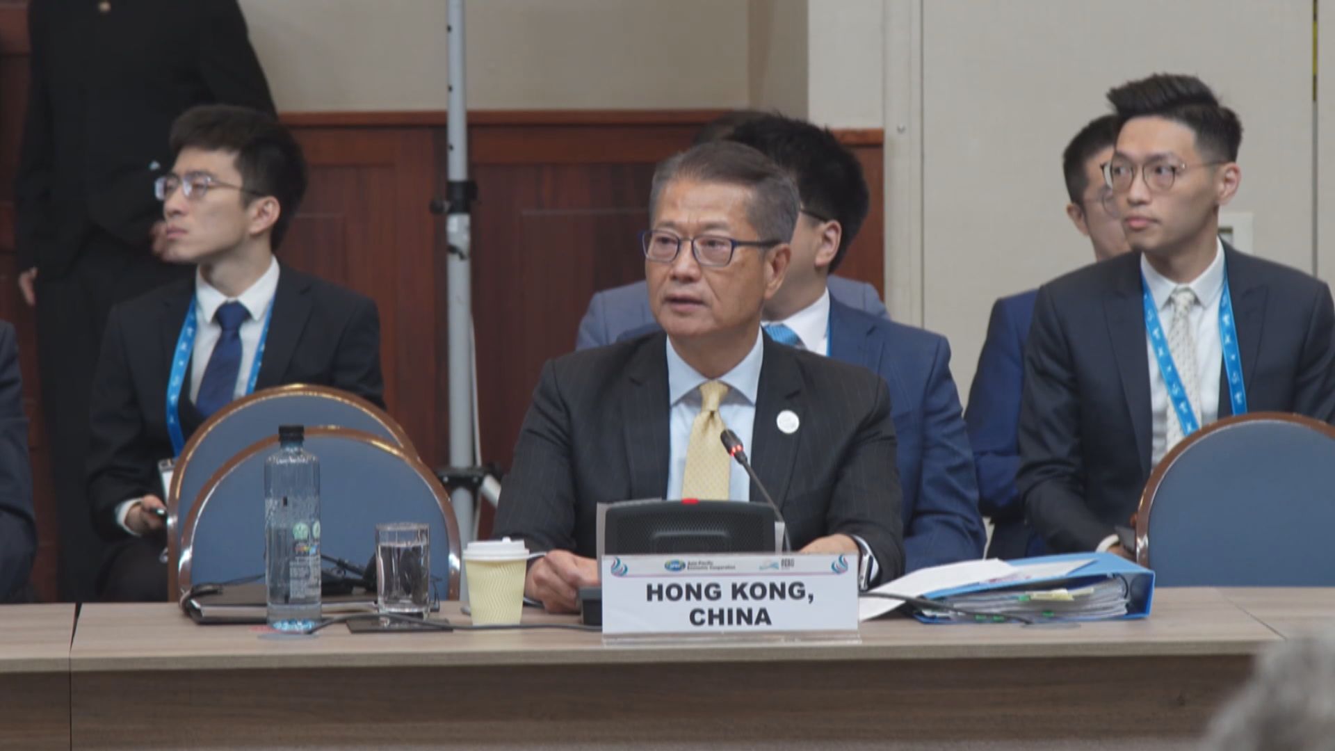 陳茂波下午啓程往南韓出席亞太經合組織財政部長會議