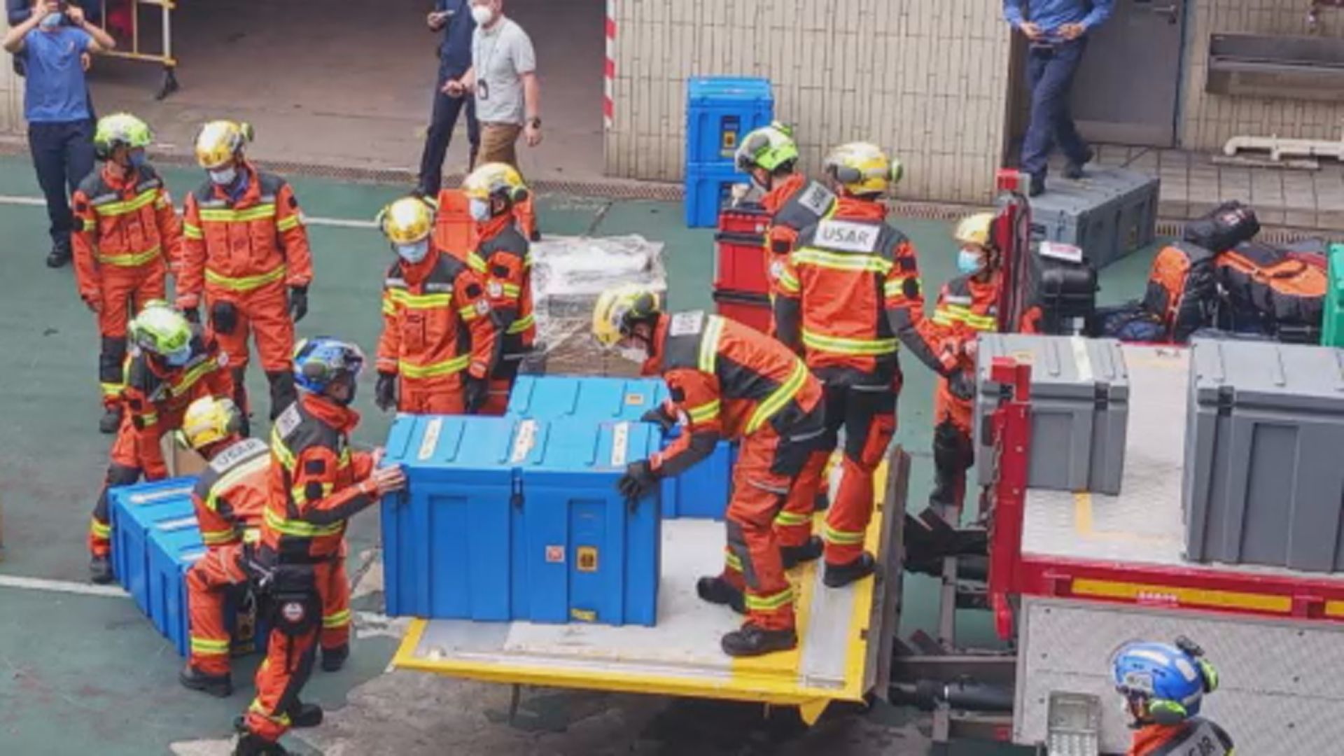 消息指香港消防處派員　到土耳其協助救災