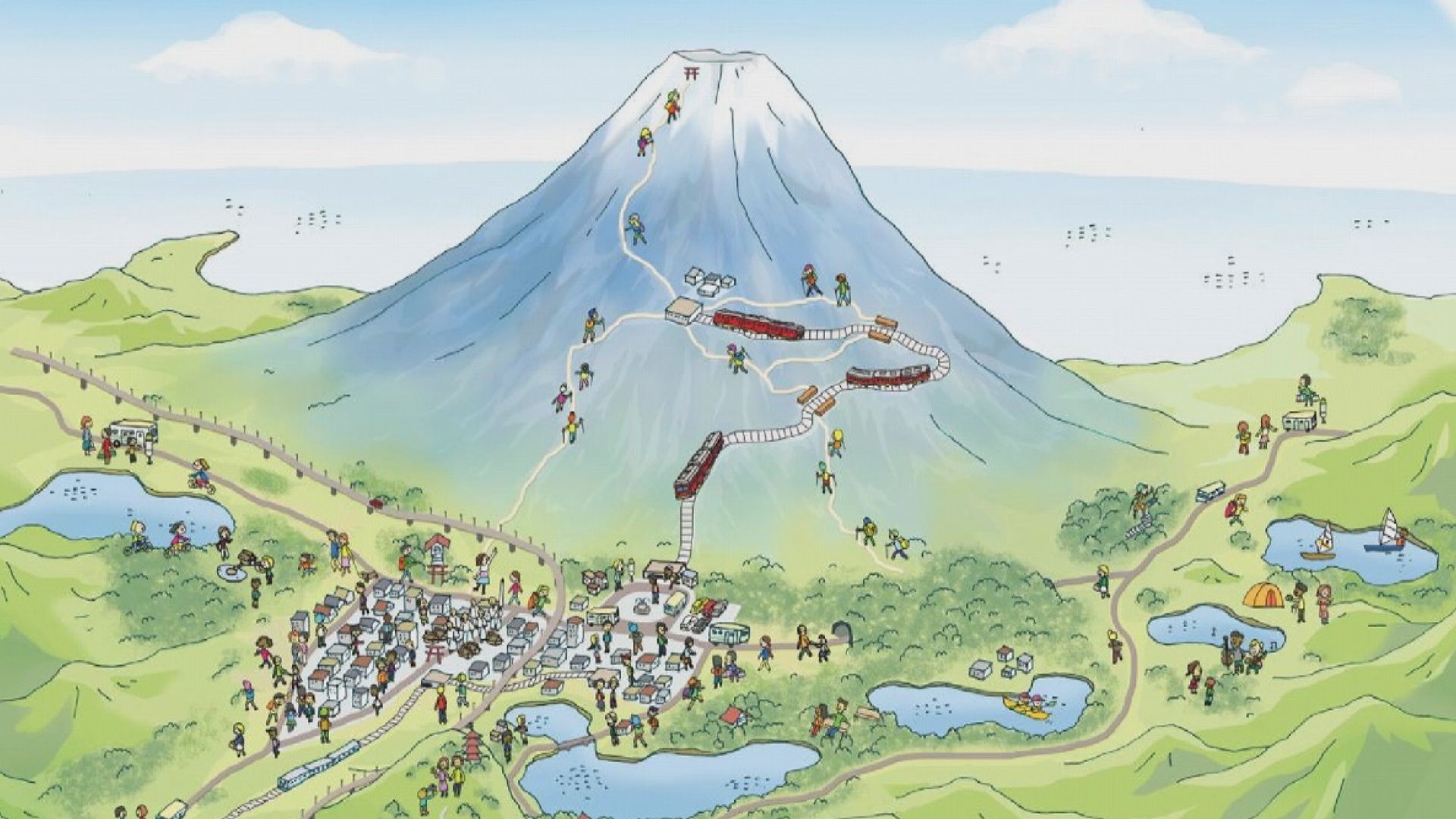 日本專家研究興建富士山登山鐵路