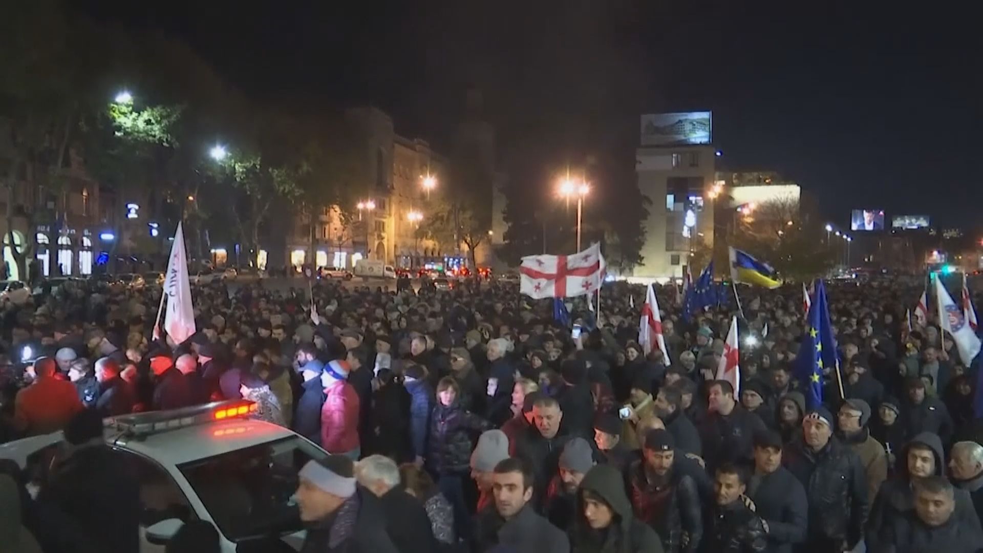 格魯吉亞示威要求加快改革選舉制度