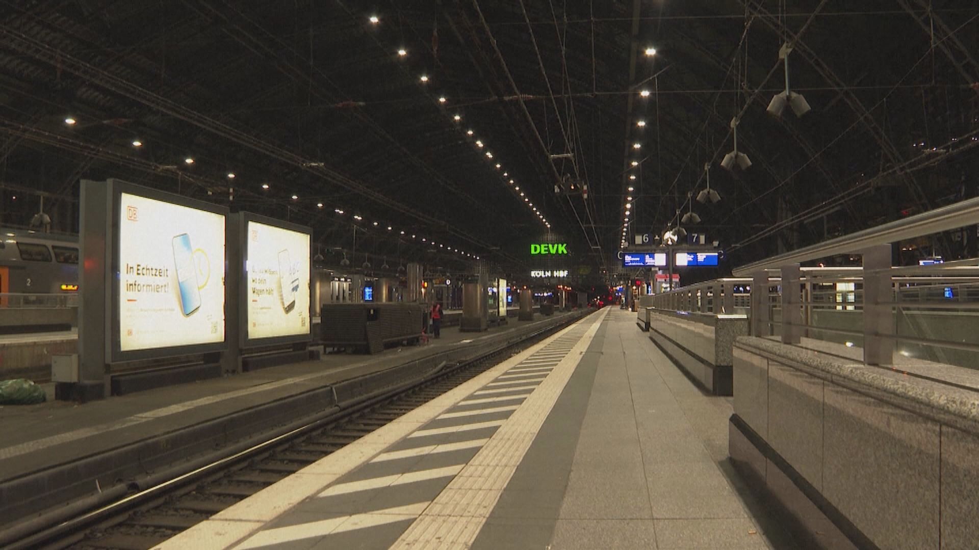 德國鐵路司機罷工三天 大量鐵路班次取消