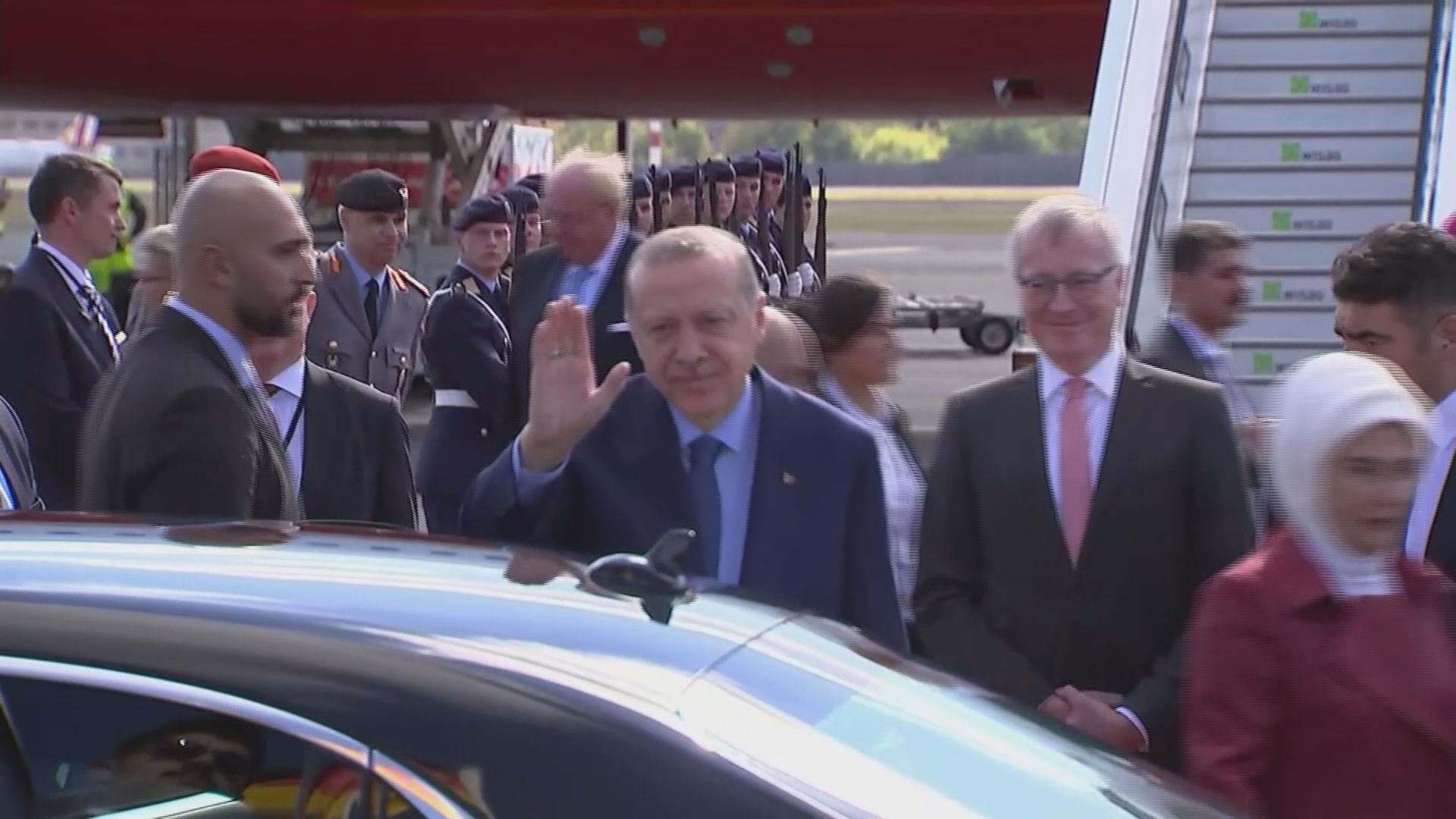 土耳其總統埃爾多安訪問德國