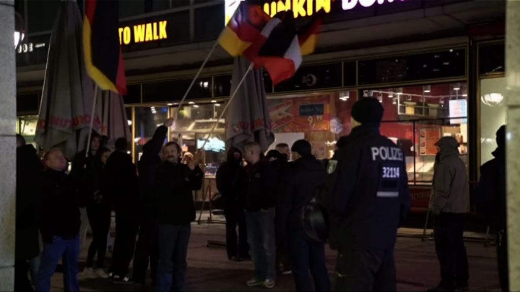 德國右翼示威者抗議譴責柏林襲擊