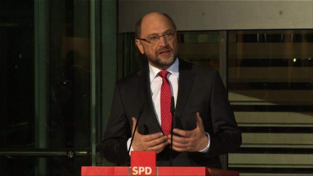 德社民黨推舉舒爾茨選總理