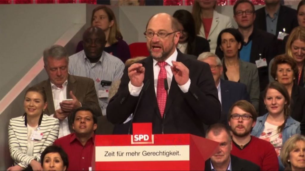 舒爾茨獲確認為德國社民黨主席