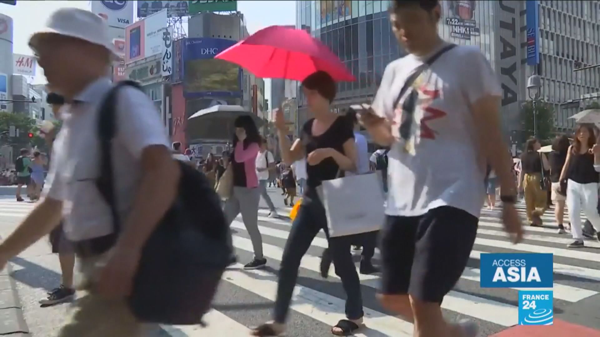 【環球薈報】日政府鼓勵男性打傘防中暑
