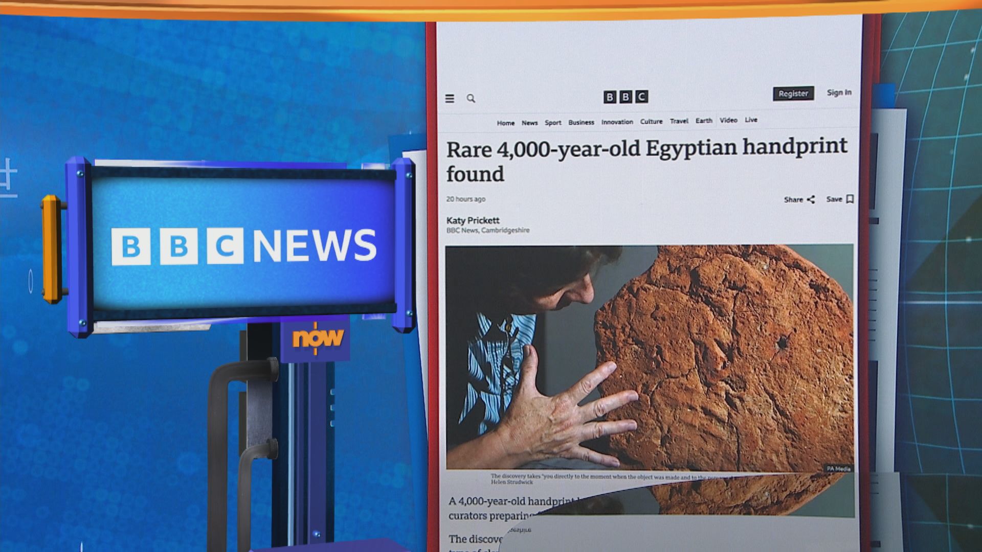 世味天下｜專家在古埃及墓葬祭品中意外發現4000年歷史手印
