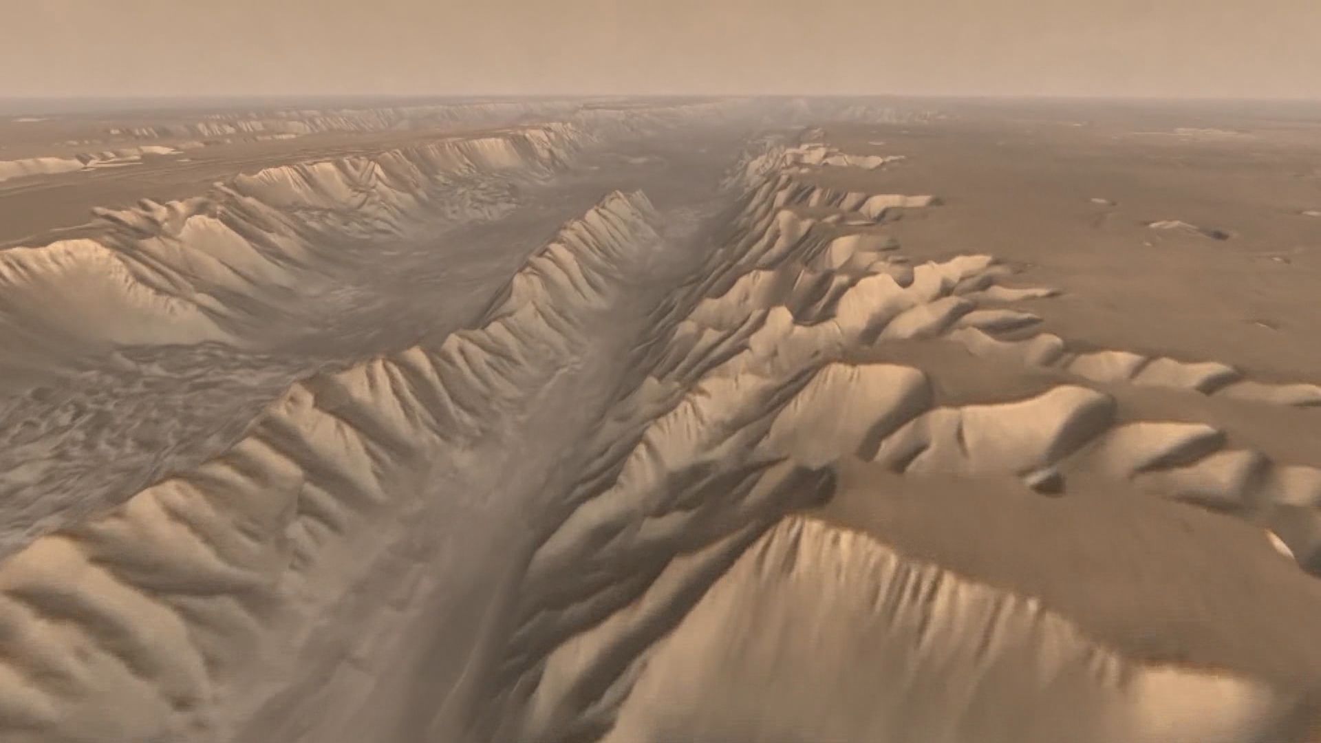 【環球薈報】火星大峽谷發現地下水有助探索火星宜居環境