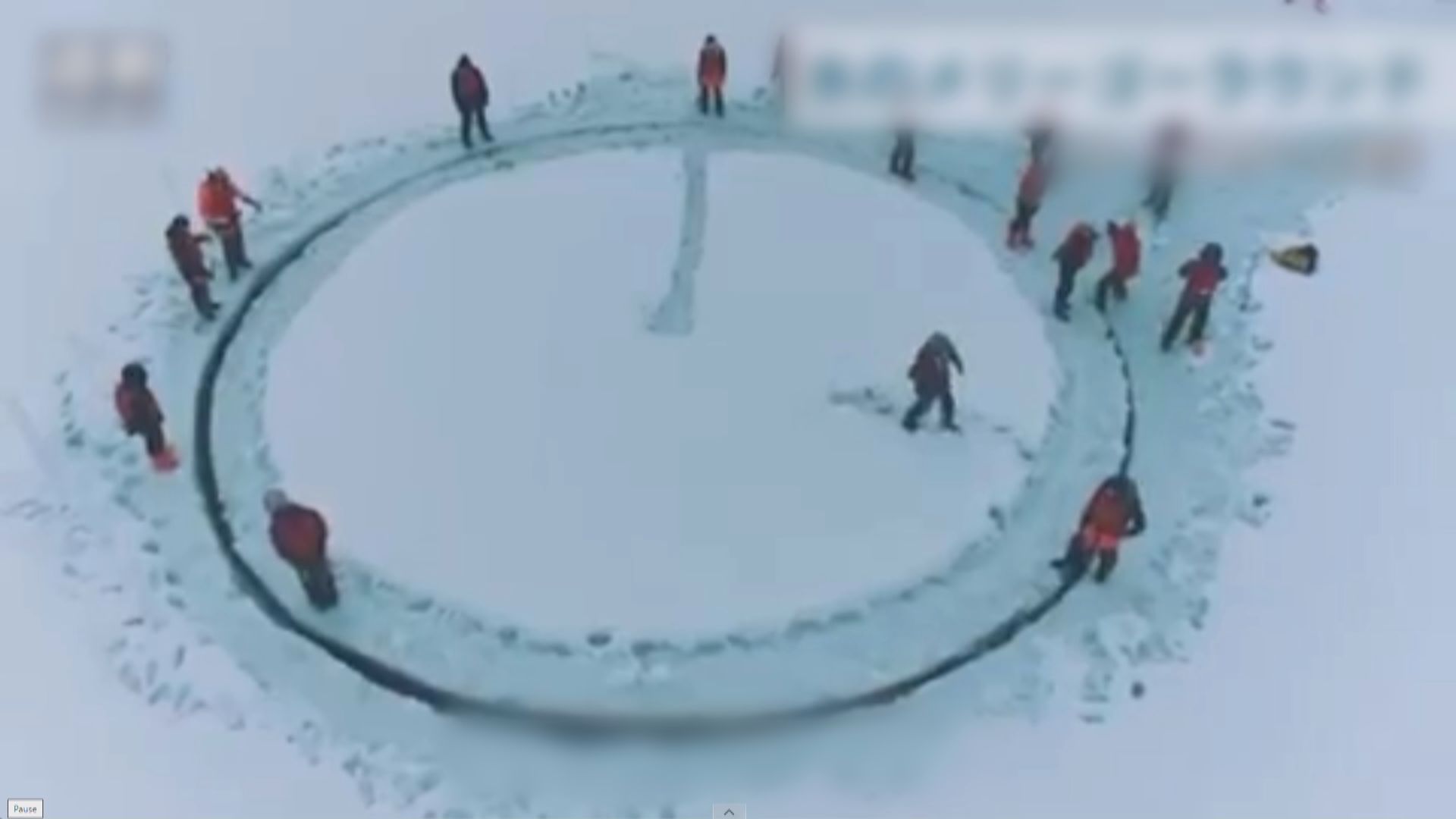 【環球薈報】北海道「冰上旋轉台」成為冬季新娛樂活動
