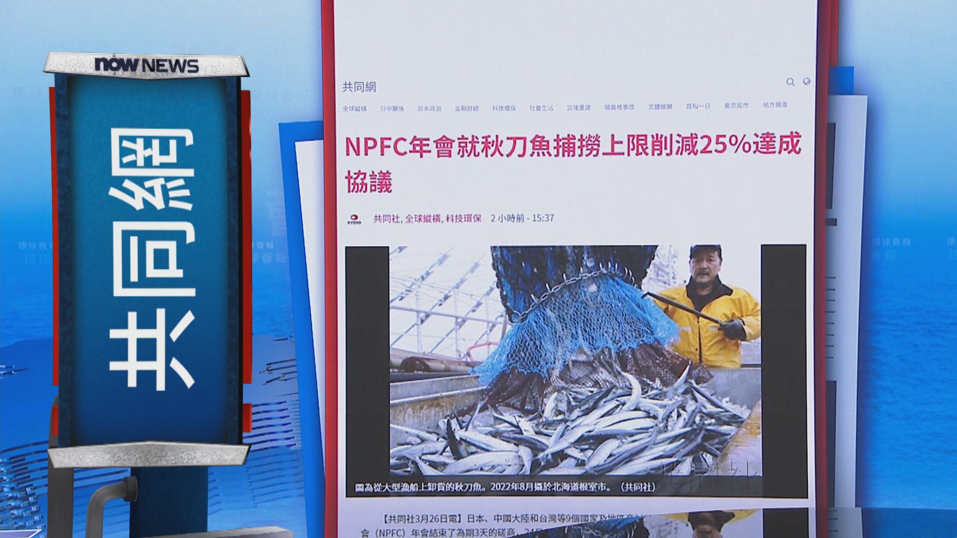 【環球薈報】中日等多國同意進一步削減秋刀魚捕撈上限