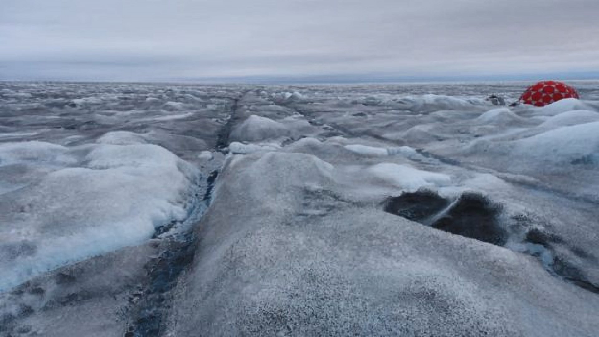 格陵蘭下雨增多加速融冰