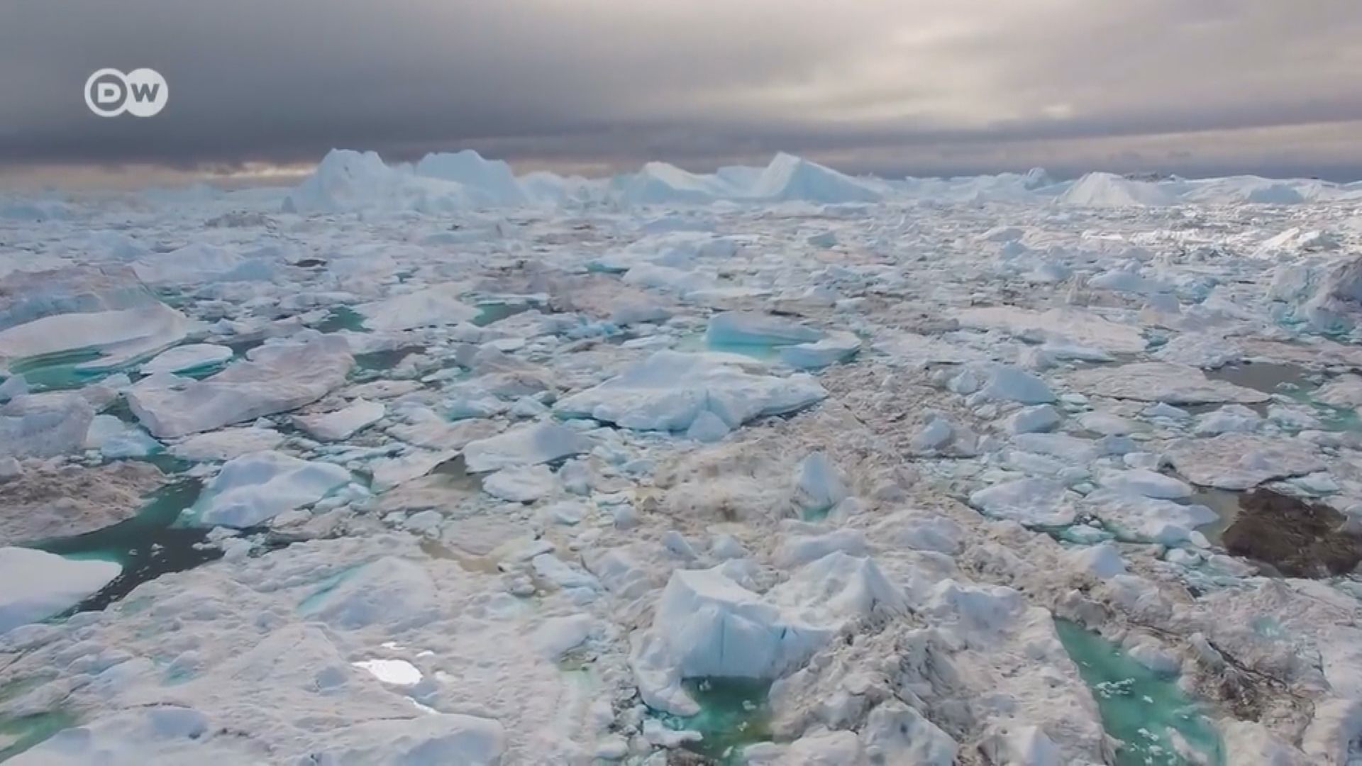 格陵蘭去年融冰量達破紀錄5320億公噸