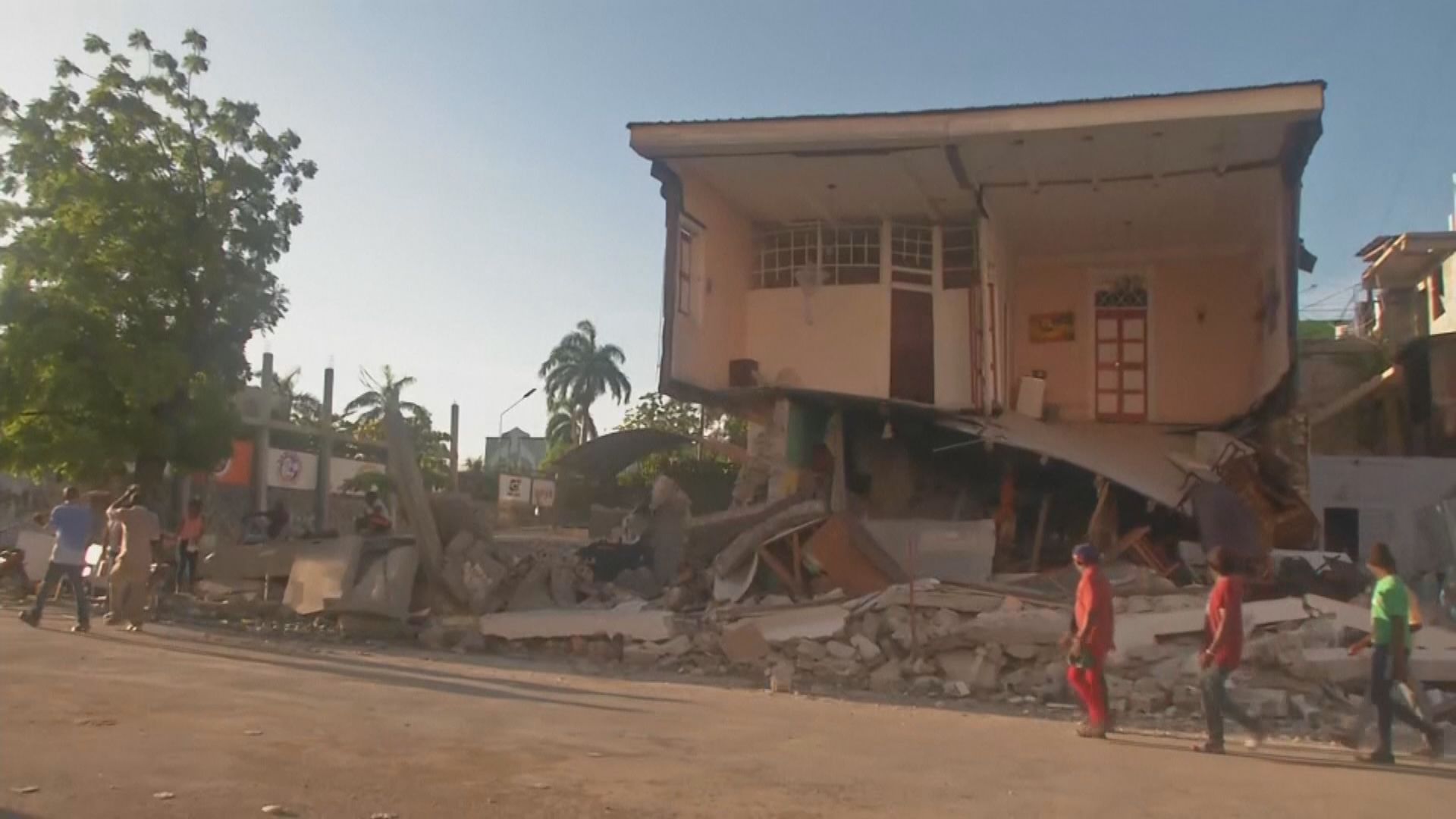 海地7.2級地震逾三百死　逾千房屋倒塌或受損