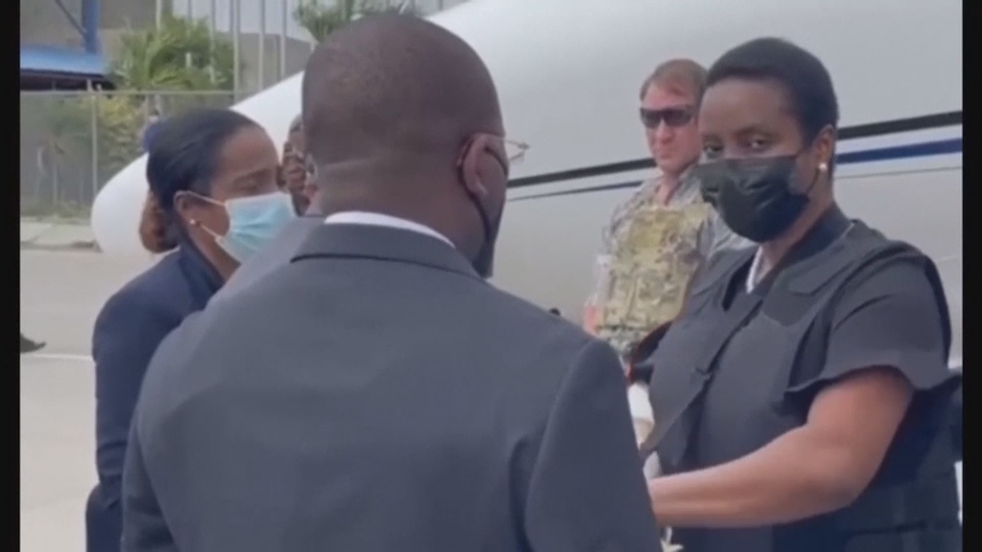 海地總統莫伊茲遺孀回國準備出席丈夫喪禮