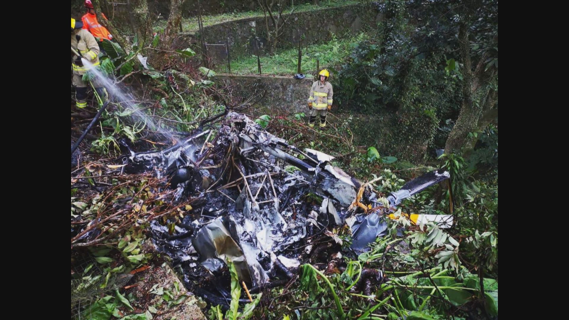 直升機嘉道理農場附近墜毀一人死亡