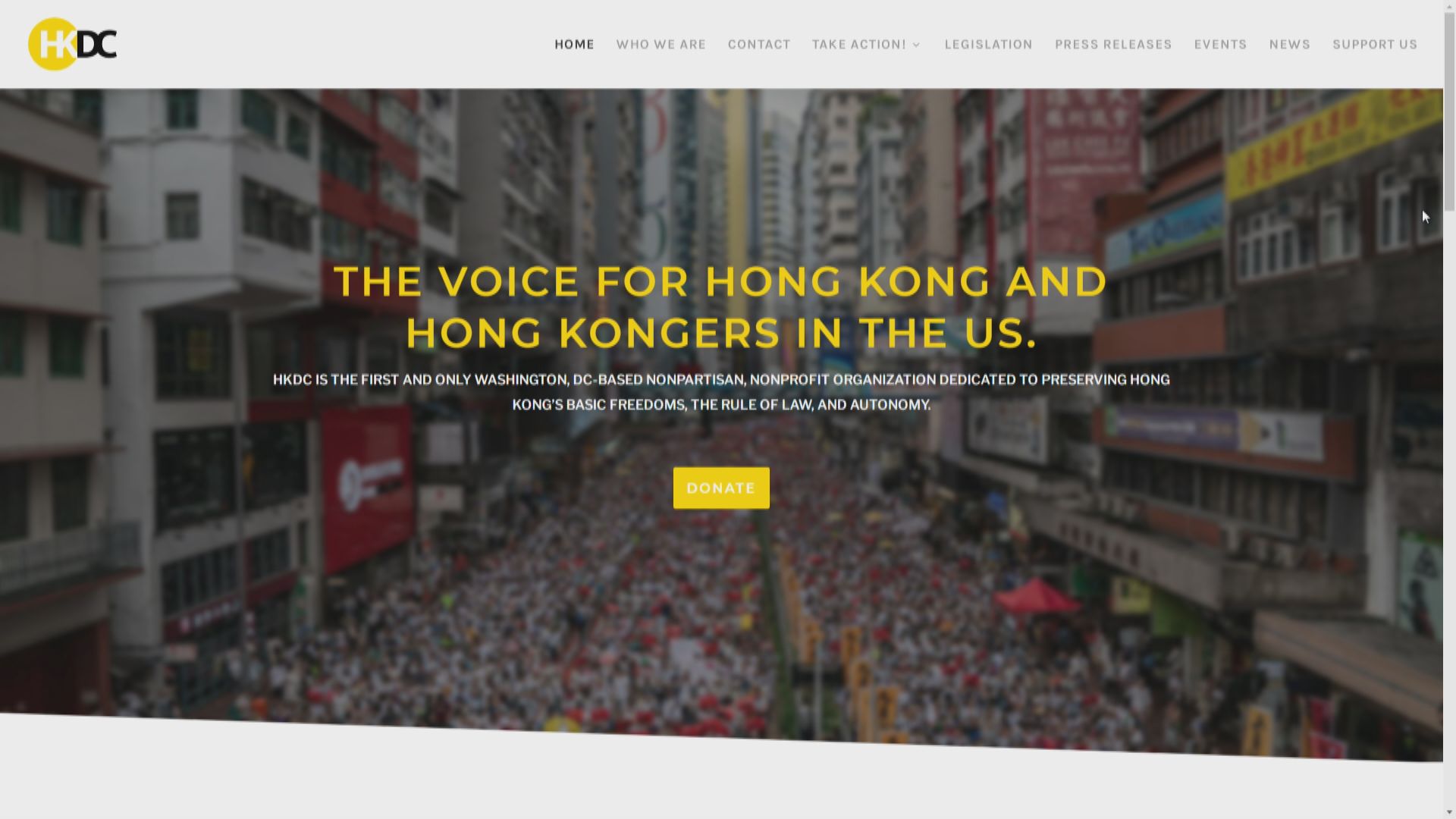 香港民主委員會：數名示威者抵美國尋求政治庇護