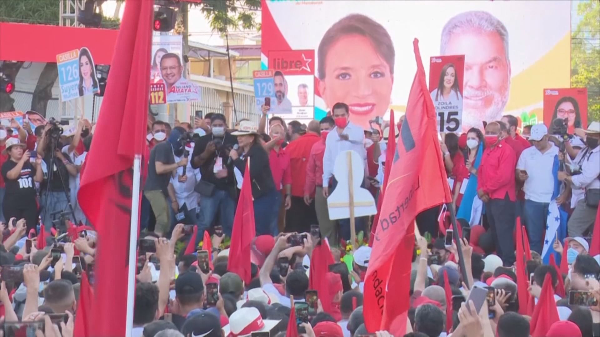 洪都拉斯大選　反對派候選人卡斯特羅宣布勝選