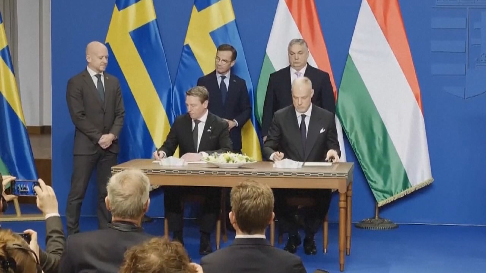 瑞典與匈牙利簽署防衛協議 歐爾班稱將助重建互信