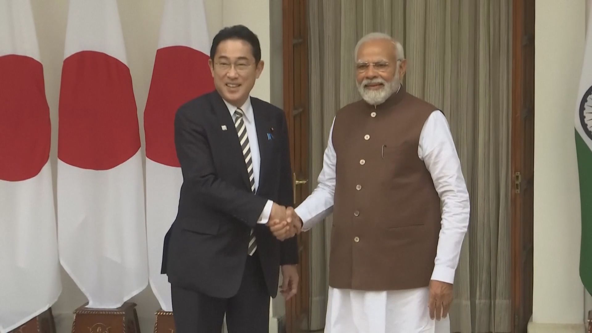 岸田文雄訪問印度　邀莫迪出席七國集團峰會