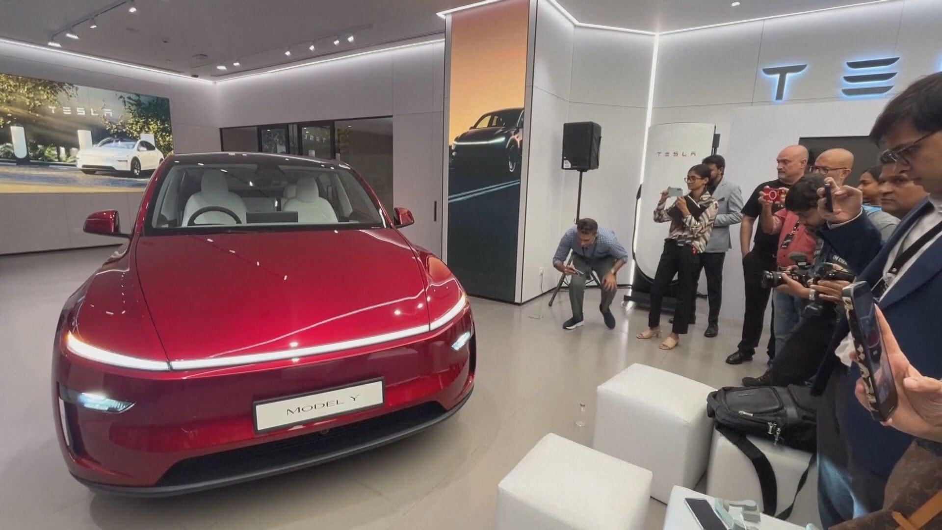 Tesla在印度首設展廳