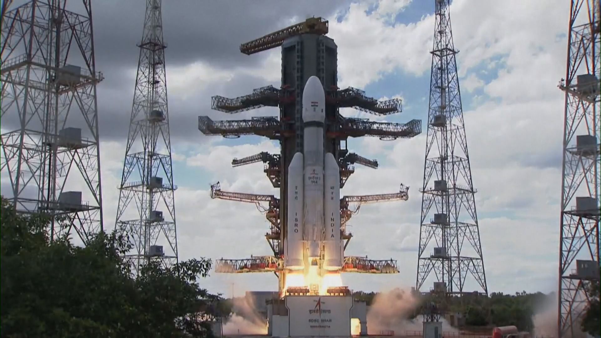印度成功發射月船三號月球探測器