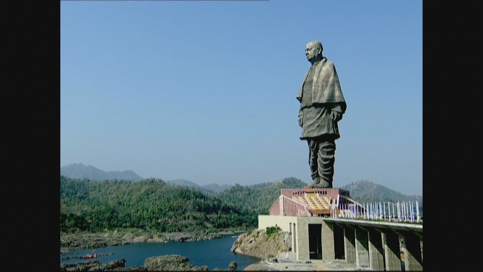 印度為獨立領袖建造雕像正式揭幕