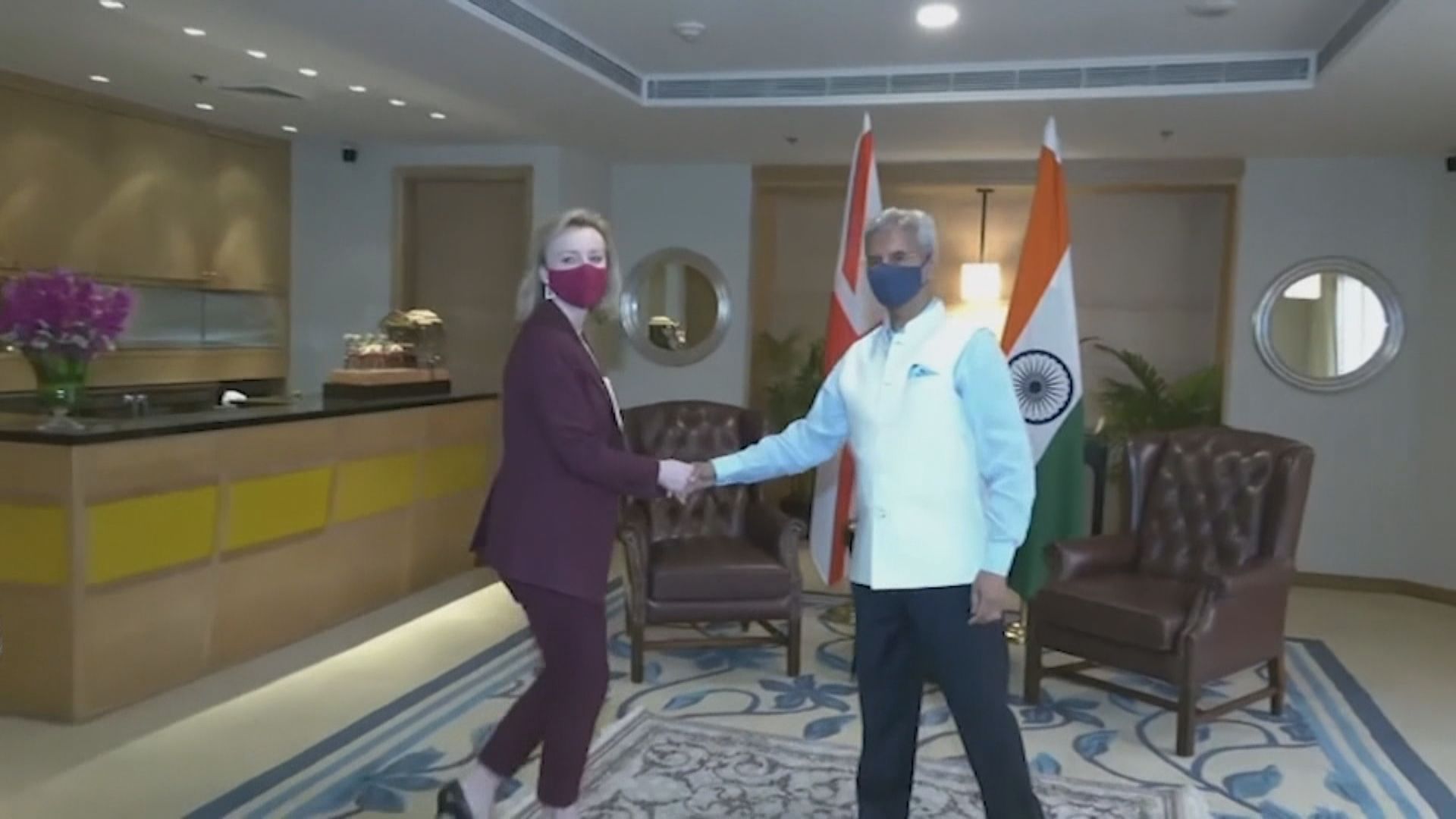 英外相訪問印度商討烏克蘭問題