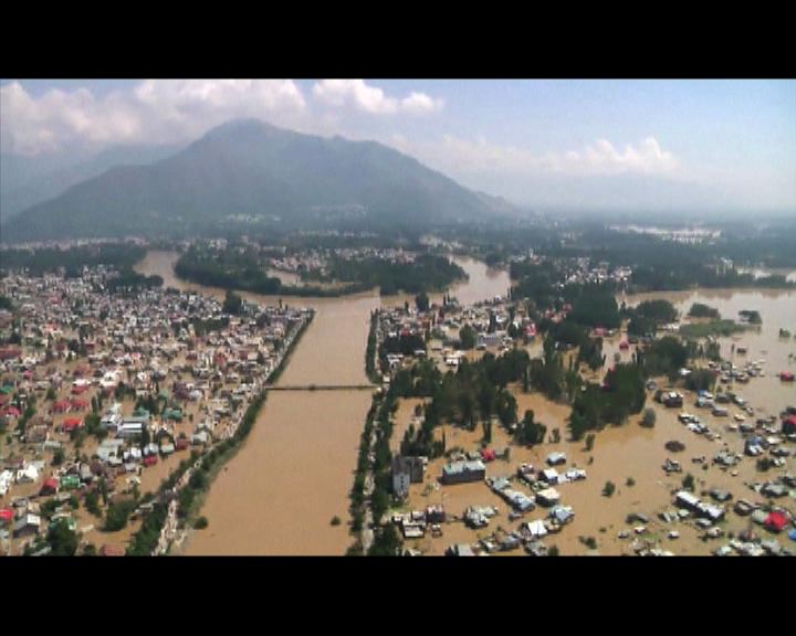 
印度巴基斯坦暴雨水災持續