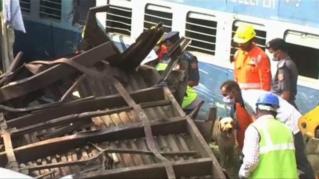 印度火車出軌意外死亡人數增至146人