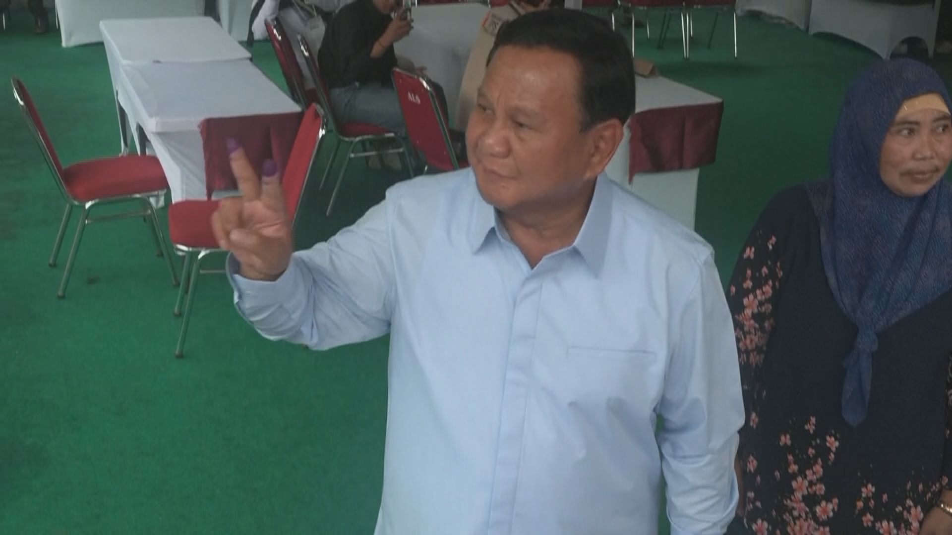 普拉博沃陣營稱有信心在首輪投票勝出印尼總統選舉