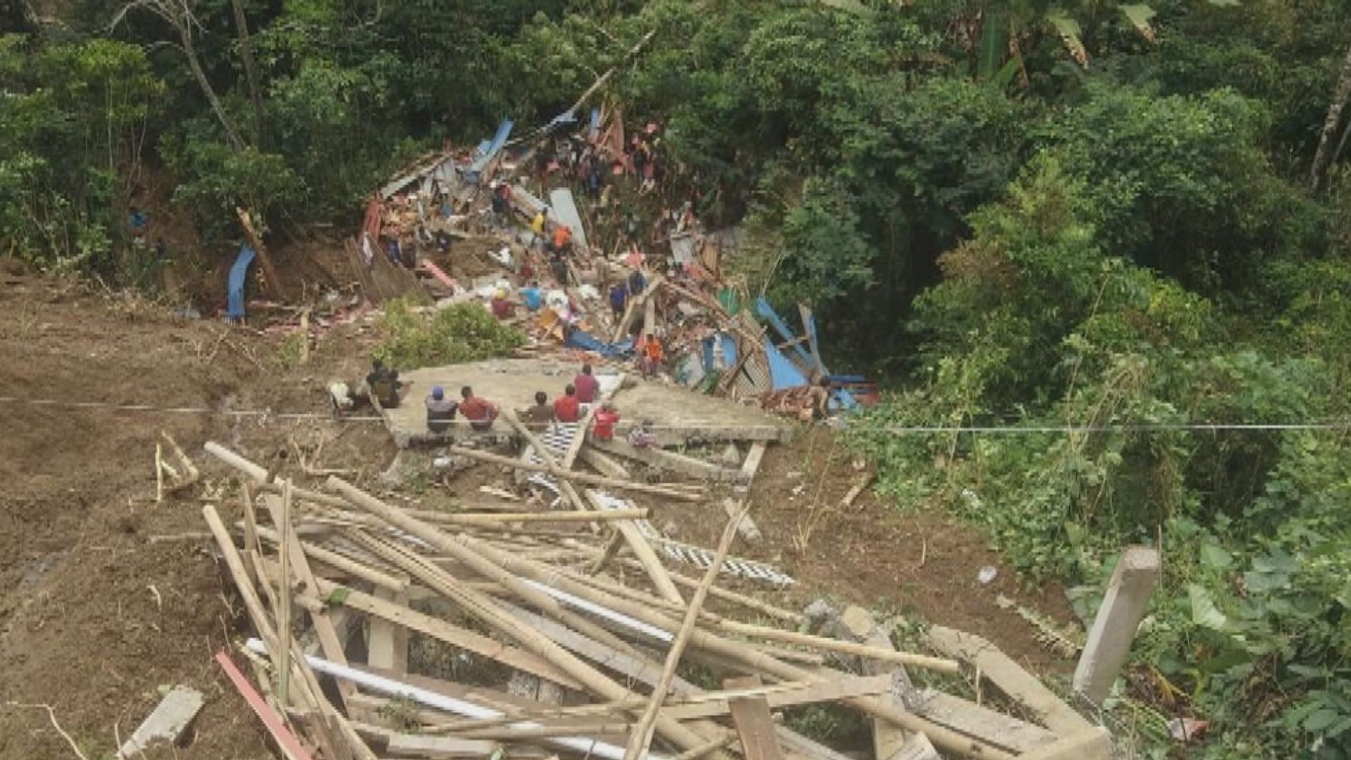印尼蘇拉威西島發生山泥傾瀉至少14人死亡