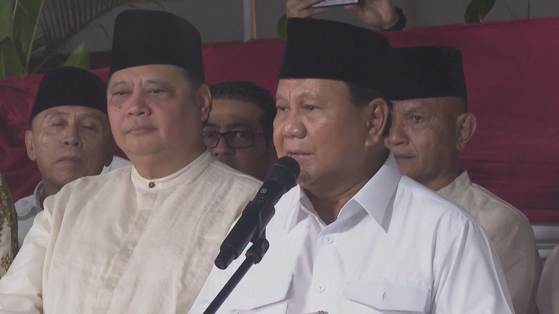 印尼選委會正式確認普拉博沃以近六成得票率當選總統