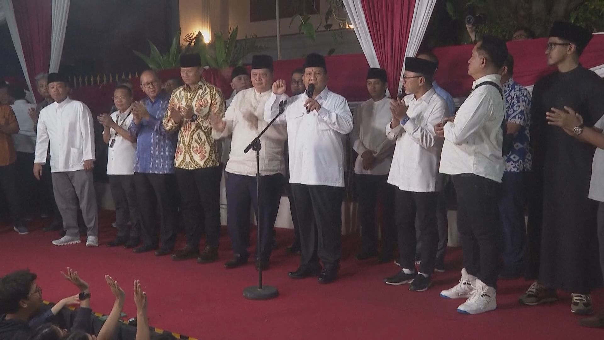 印尼選委會正式確認普拉博沃以近六成得票率當選總統