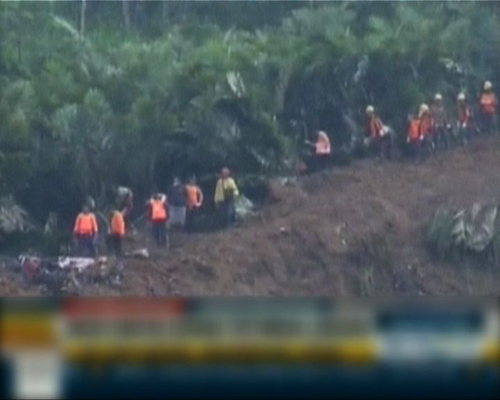 
印尼中爪哇山泥傾瀉過百人失蹤