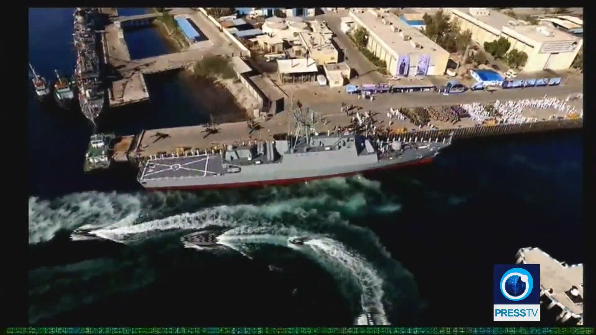 伊朗國產驅逐艦薩汗德號入列