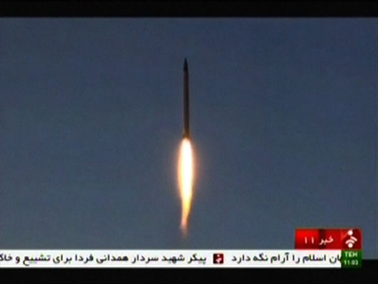 伊朗稱成功試射新型長程彈道導彈