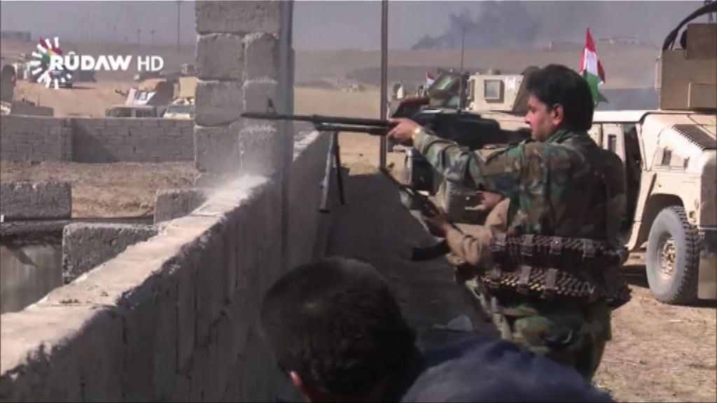 伊拉克庫爾德武裝聯同政府軍圍攻摩蘇爾