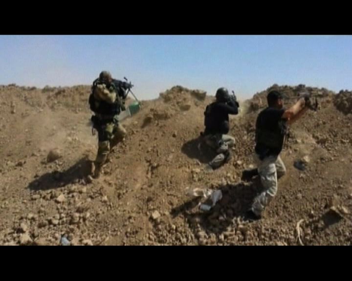 
伊拉克政府軍續與武裝分子激戰