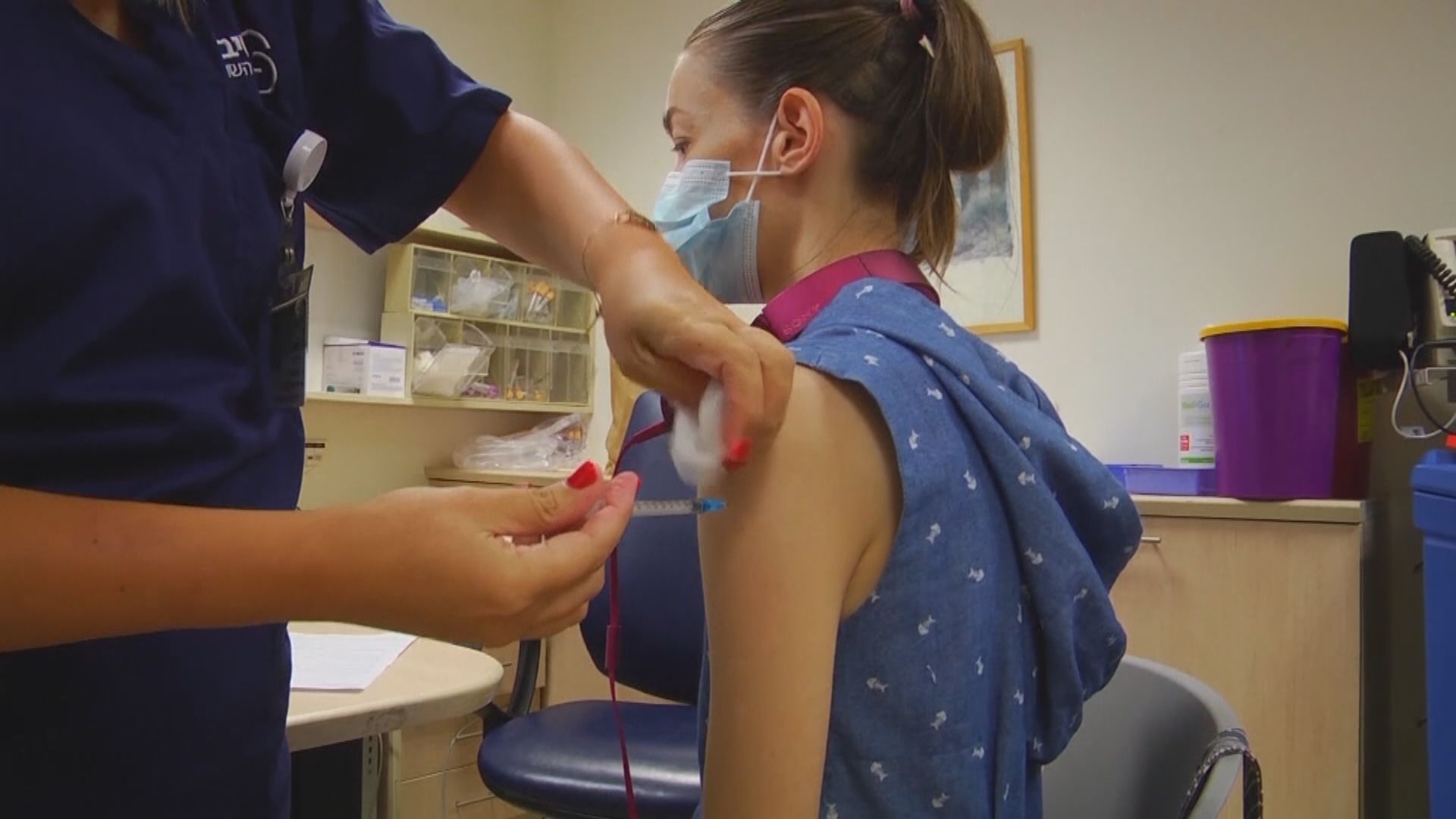 以色列放寬讓十二歲兒童接種加強劑